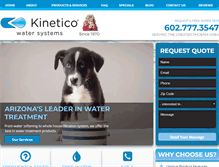 Tablet Screenshot of kineticoaz.com